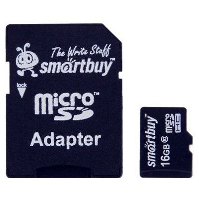 Карта памяти SMARTBUY MICROSDHC 16GB