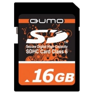 Карта памяти QUMO SD 16 GB