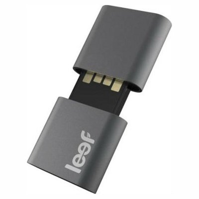 USB флешка LEEF FUSE 16GB CHARCOAL MATTE