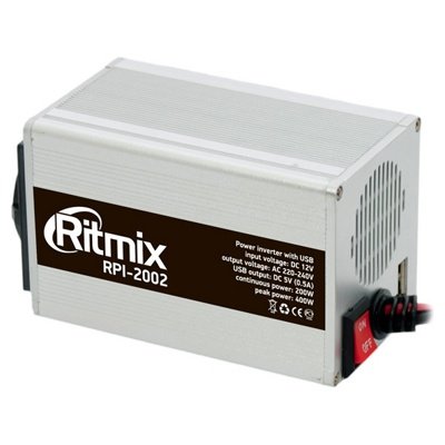 Автомобильный инвертор напряжения RITMIX RPI-2002