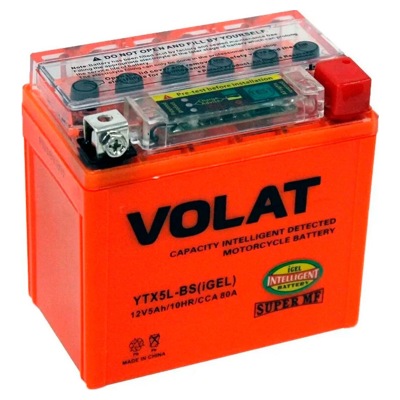 Аккумулятор VOLAT YTX5L-BS (IGEL)