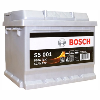Аккумулятор BOSCH S5 001 (552401052)