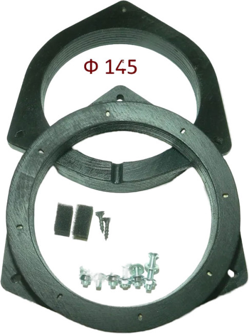Проставка для акустики 16,5 СМ VESTA, X-RAY, NISSAN, RENAULT, KIA RIO 3, HYUNDAI SOLARIS 1 - фото