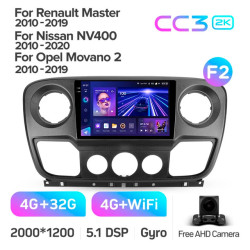 Штатная автомагнитола на Android TEYES CC3 2K для Renault Master 2010-2019 (Версия F2) 3/32gb- фото