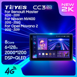 Штатная автомагнитола на Android TEYES CC3 2K для Nissan NV400 2010-2020 (Версия F2) 3/32gb- фото2