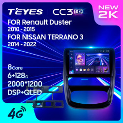 Штатная автомагнитола на Android TEYES CC3 2K для Nissan Terrano 3 2014-2022 3/32gb- фото2