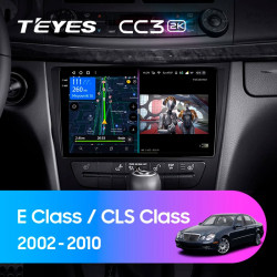 Штатная автомагнитола на Android TEYES CC3 2K для Mercedes-Benz E Class S211 W211 2002-2009, CLS Class C219 2004-2010 3/32gb- фото3