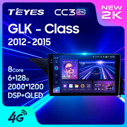 Штатная автомагнитола на Android TEYES CC3 2K для Mercedes-Benz GLK-Class X204 2012-2015 3/32gb- фото2