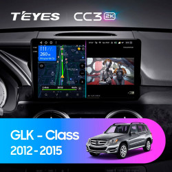 Штатная автомагнитола на Android TEYES CC3 2K для Mercedes-Benz GLK-Class X204 2012-2015 3/32gb- фото3