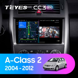 Штатная автомагнитола на Android TEYES CC3 2K для Mercedes-Benz A-Class 2 W169 C169 2004-2012 3/32gb- фото3