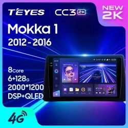 Штатная автомагнитола на Android TEYES CC3 2K для Opel Mokka 1 2012-2016 3/32gb- фото2