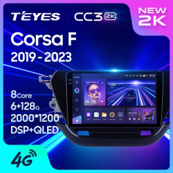 Штатная автомагнитола на Android TEYES CC3 2K для Opel Corsa F 2019-2023 3/32gb- фото2