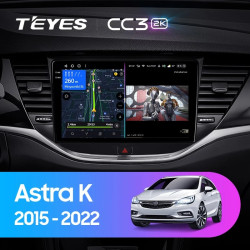 Штатная автомагнитола на Android TEYES CC3 2K для Opel Astra K 2015-2022 (Версия A) 3/32gb- фото3