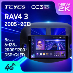 Штатная автомагнитола на Android TEYES CC3 2K для Toyota RAV4 3 XA30 2005-2013 3/32gb- фото2