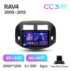 Штатная автомагнитола на Android TEYES CC3 2K для Toyota RAV4 3 XA30 2005-2013 3/32gb- фото