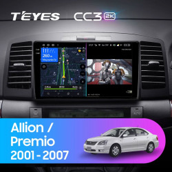 Штатная автомагнитола на Android TEYES CC3 2K для Toyota Allion Premio T240 2001-2007 3/32gb- фото3