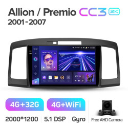 Штатная автомагнитола на Android TEYES CC3 2K для Toyota Allion Premio T240 2001-2007 3/32gb- фото