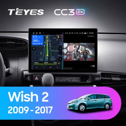 Штатная автомагнитола на Android TEYES CC3 2K для Toyota Wish 2 II XE20 2009-2017 3/32gb- фото3