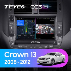 Штатная автомагнитола на Android TEYES CC3 2K для Toyota Crown 13 S200 2008-2012 (Версия B) 3/32gb- фото3