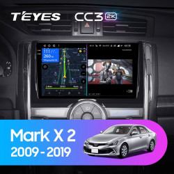 Штатная автомагнитола на Android TEYES CC3 2K для Toyota Mark X X130 2 II 2009-2019 3/32gb- фото3