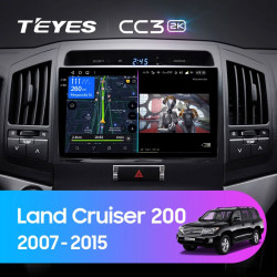 Штатная автомагнитола на Android TEYES CC3 2K для Toyota Land Cruiser 11 200 2007-2015 3/32gb- фото3