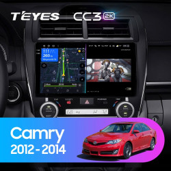 Штатная автомагнитола на Android TEYES CC3 2K для Toyota Camry 7 XV 50 55 2012-2014 US EDITION 3/32gb- фото3