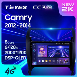 Штатная автомагнитола на Android TEYES CC3 2K для Toyota Camry 7 XV 50 55 2012-2014 US EDITION 3/32gb- фото2