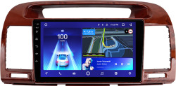 Штатная автомагнитола на Android Anyname для Toyota Camry 5 XV 30 [B] 2001-2006 (9 дюймов) коричнев 2/32GB