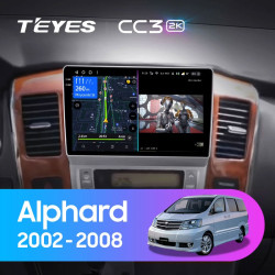 Штатная автомагнитола на Android TEYES CC3 2K для Toyota Alphard 1 H10 2002-2008 (Версия F2) 3/32gb- фото3
