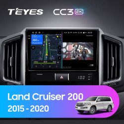 Штатная автомагнитола на Android TEYES CC3 2K для Toyota Land Cruiser 200 11 2015-2020 3/32gb- фото3