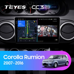 Штатная автомагнитола на Android TEYES CC3 2K для Toyota Corolla Rumion E150 2007-2016 3/32gb- фото3
