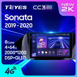 Штатная автомагнитола на Android TEYES CC3 2K для Hyundai Sonata DN8 2019-2020 (Версия B) 3/32gb- фото2
