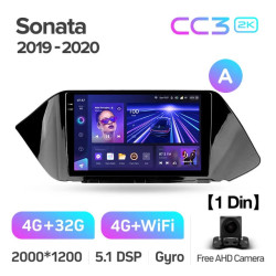 Штатная автомагнитола на Android TEYES CC3 2K для Hyundai Sonata DN8 2019-2020 (Версия A) 3/32gb- фото