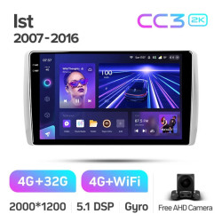 Штатная автомагнитола на Android TEYES CC3 2K для Toyota Ist XP110 2007-2016 3/32gb- фото