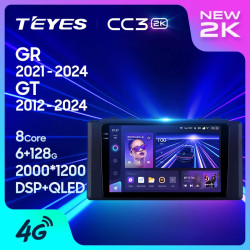 Штатная автомагнитола на Android TEYES CC3 2K для Toyota GR 86 ZN8 2021-2024, GT 86 ZN6 2012-2024 3/32gb- фото2