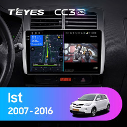 Штатная автомагнитола на Android TEYES CC3 2K для Toyota Ist XP110 2007-2016 3/32gb- фото3