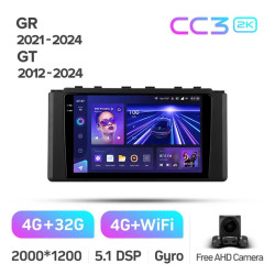 Штатная автомагнитола на Android TEYES CC3 2K для Toyota GR 86 ZN8 2021-2024, GT 86 ZN6 2012-2024 3/32gb- фото