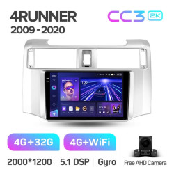Штатная автомагнитола на Android TEYES CC3 2K для Toyota 4Runner 5 N280 2009-2020 3/32gb- фото