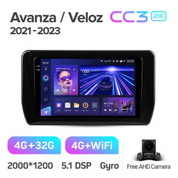 Штатная автомагнитола на Android TEYES CC3 2K для Toyota Avanza Veloz 2021-2023 3/32gb- фото