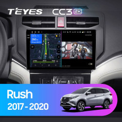 Штатная автомагнитола на Android TEYES CC3 2K для Toyota Rush 2017-2020 3/32gb- фото3