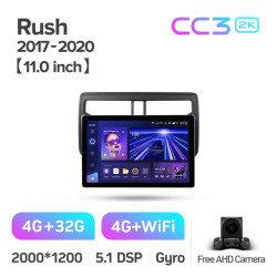 Штатная автомагнитола на Android TEYES CC3 2K для Toyota Rush 2017-2020 3/32gb- фото