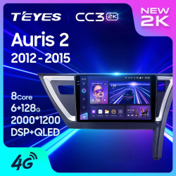 Штатная автомагнитола на Android TEYES CC3 2K для Toyota Auris 2 E180 2012-2015 (Версия R) (Правый руль) 3/32gb- фото2