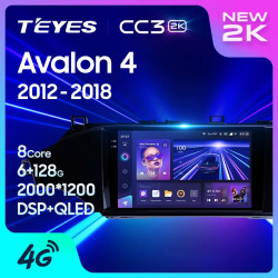 Штатная автомагнитола на Android TEYES CC3 2K для Toyota Avalon 4 IV XX40 2012-2018 3/32gb- фото2