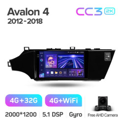 Штатная автомагнитола на Android TEYES CC3 2K для Toyota Avalon 4 IV XX40 2012-2018 3/32gb- фото