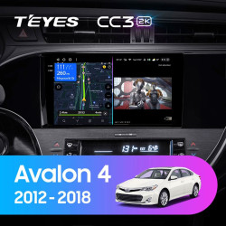 Штатная автомагнитола на Android TEYES CC3 2K для Toyota Avalon 4 IV XX40 2012-2018 3/32gb- фото3