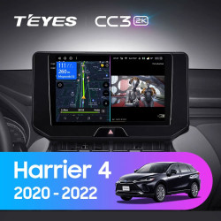 Штатная автомагнитола на Android TEYES CC3 2K для Toyota Harrier 4 XU80 2020-2022 3/32gb- фото3