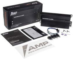 Автоусилитель AMP MICRON 4.100- фото9