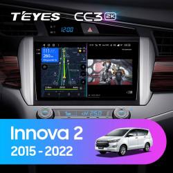 Штатная автомагнитола на Android TEYES CC3 2K для Toyota Innova 2 2015-2022 (Версия L) 3/32gb- фото3