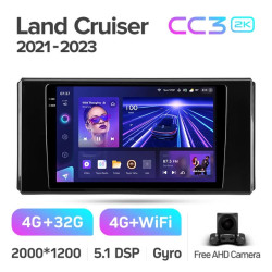 Штатная автомагнитола на Android TEYES CC3 2K для Toyota Land Cruiser J300 300 2021-2023 3/32gb- фото