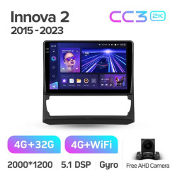 Штатная автомагнитола на Android TEYES CC3 2K для Toyota Innova 2 2015-2023 3/32gb- фото
